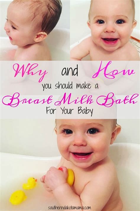 How And Why You Should Make A Breast Milk Bath For Your Baby Baby Dry