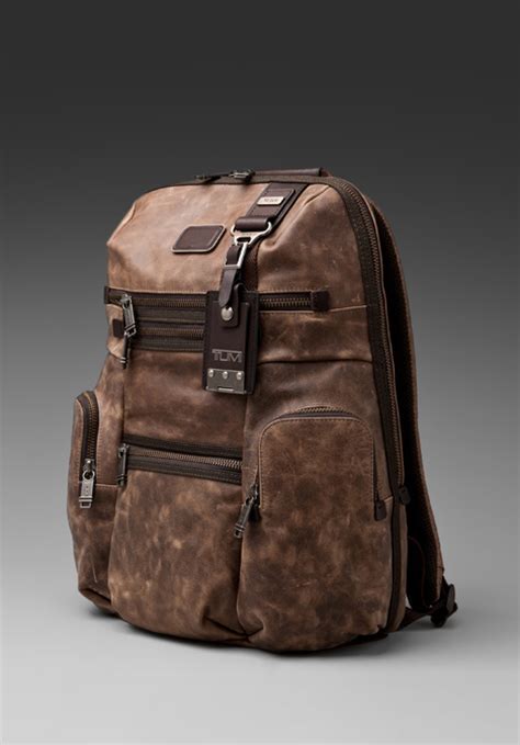 Tumi Leather Backpacks For Women Iucn Water