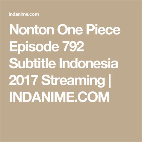Nonton One Piece Going Merry Movie Sub Indo Gbdast