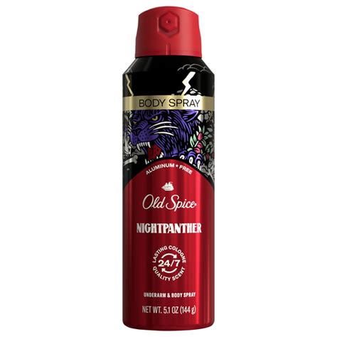 Save On Old Spice Underarm And Body Spray Night Panther Aluminum Free Order Online Delivery Martins