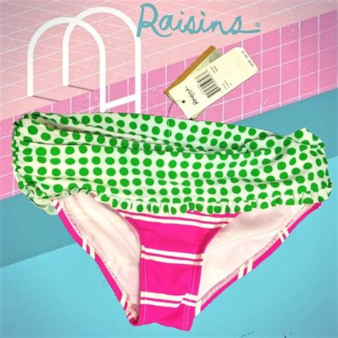 Raisins Swim Raisins Girls Bikini Bottom Ruffle Layer Size Poshmark