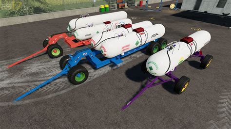 Anhydrous Tank Wagons Pack V 10 Fs19 Mods