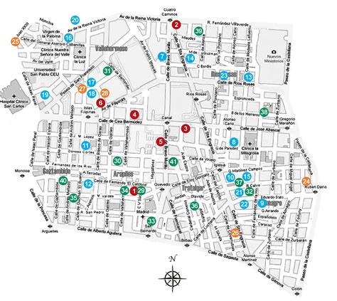 Leve Apéndice Descolorar Barrio Chamberi Madrid Mapa Ten Cuidado Desventaja Microscópico