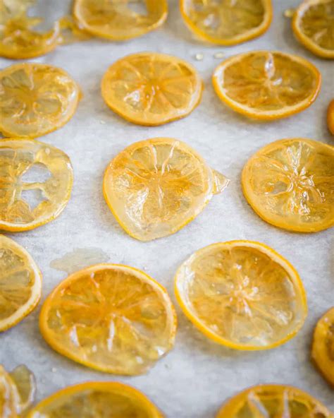 Easy Candied Lemon Slices How To Make Candied Lemon Slices
