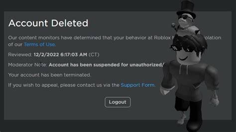 My Roblox Account Was Deleted Youtube