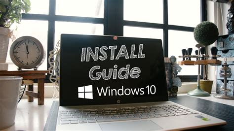 How To Install Windows 10 On Pc With Usb Drive Youtube
