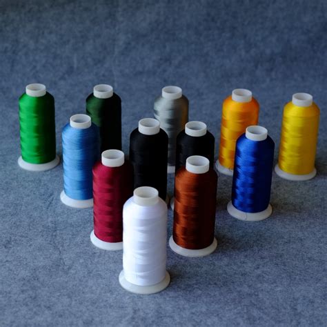 5000M 40WT 100% Polyester Machine Embroidery Thread 120D/2 Premium Quality Madeira Colors for ...