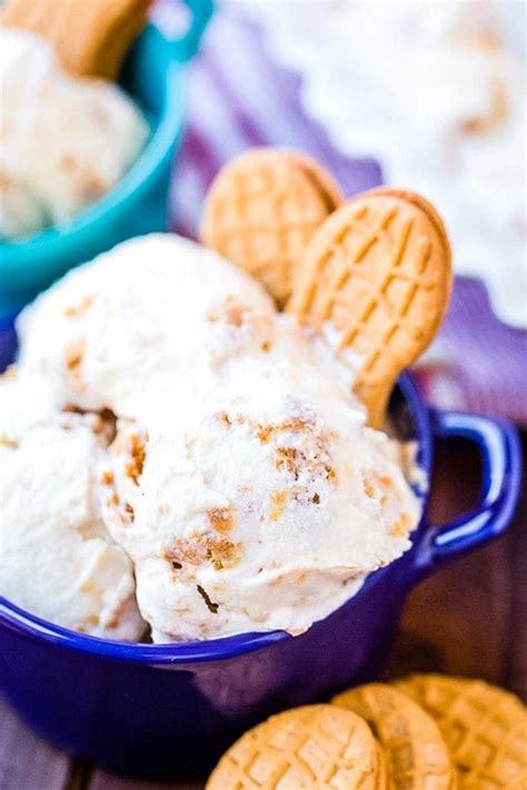 Made with real peanut butter, these cookies have a crunchy texture and a. Nutter Butter Ice Cream - Julie's Eats & Treats
