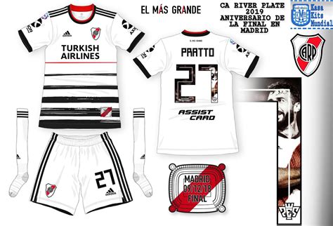 The sponsor of the away kit is huawei. CasaKits Mundial: Camiseta de River plate Aniversario ...