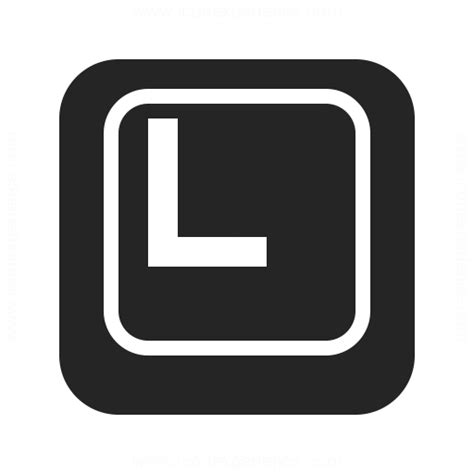 Keyboard Key L Icon And Iconexperience Professional Icons O Collection