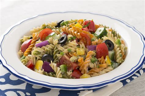Grab your favorite pasta, whether it's penne, rotini or fusilli, and add vegetables. Greek Holiday Pasta Salad Recipe - Kraft Canada