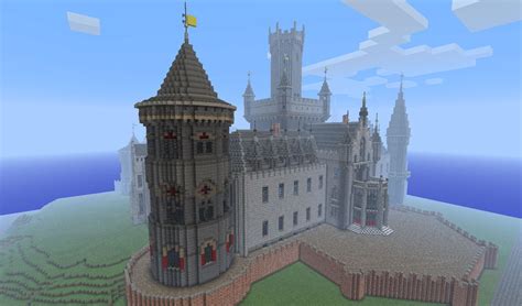 Minecraft Mountain Castle Minecraft Castle Minecraft Plans Minecraft