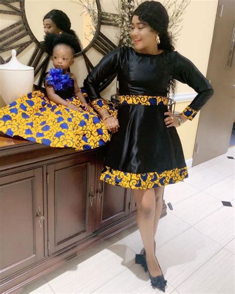 Flossy Ankara Styles For Mom And Daughter Afrocosmopolitan