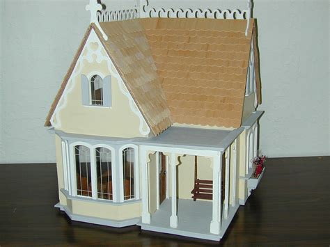 Doll House Front View Finished Doll House Front View Showi Flickr