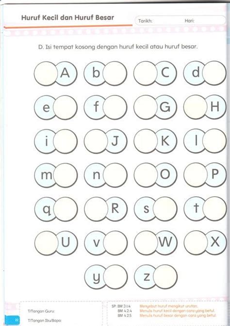 Kenal Huruf Latihan Bahasa Melayu Tadika 5 Tahun Pdf 0be