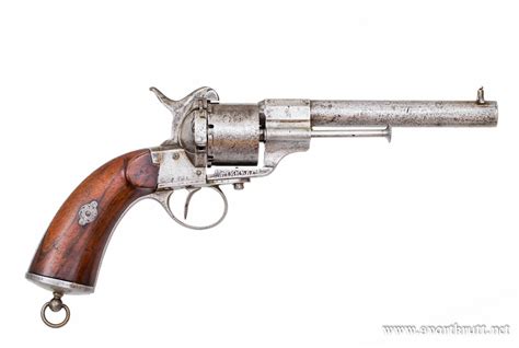 Lefaucheux Revolver 20 Round Platelasopa