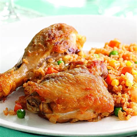 Arroz con pollo is a popular staple in the caribbean kitchen. Arroz con Pollo Recipe - EatingWell