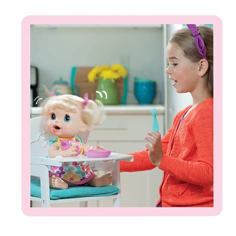 Baby Alive Doll Real Surprises Interactive Talking English Spanish