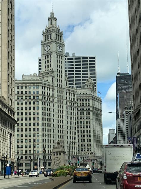 Chicago Photo Wrigley Building From Michigan Ave Go Visit Chicago