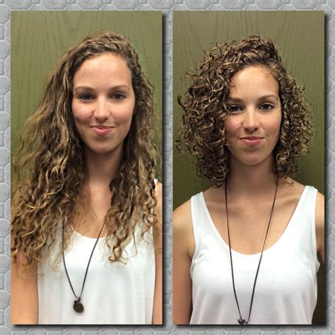 Curly Hair Before And After Natural Curly Hair Cuts Layered Curly Hair