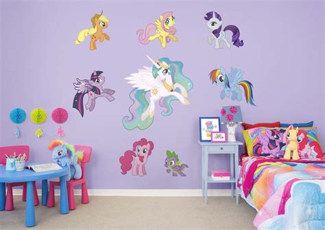 My Little Pony Collection Fathead Wall Decal Kids Room Wall Decals