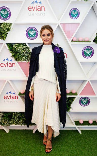 Olivia Palermo Attends The Evian Live Young Suite During Wimbledon 2017