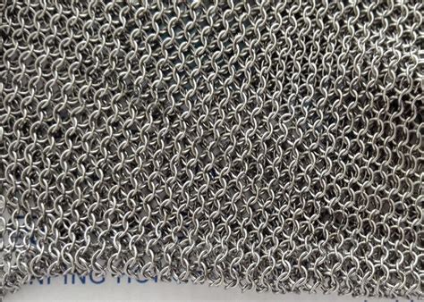 Duke's wire mesh supply services ltd. 316 Stainless Steel Chainmail Ring Mesh Use Water Features ...