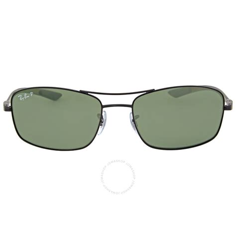 Ray Ban Tech Carbon Fiber Polarized Green Classic G 15 Sunglasses