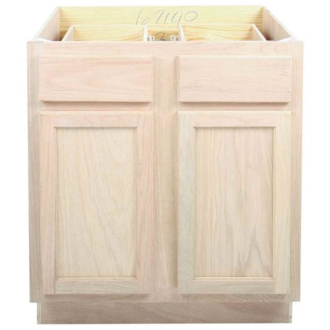 Unfinished Kitchen Cabinets 24 Inches Assembled 24x30x12 In Wall