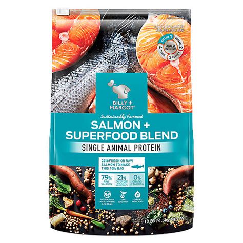 He doesn't always allow other. BILLY + MARGOT Dog Food - Salmon & Superfood Blend, Grain ...