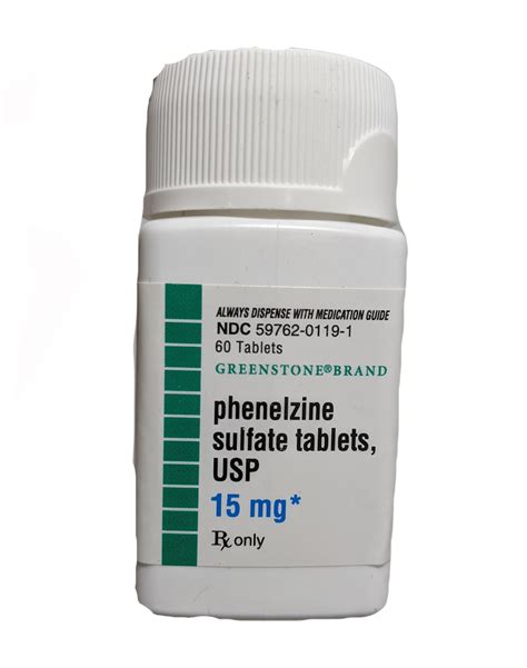 Phenelzine 15mg Is Available In The Uk No Shortage