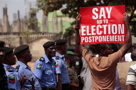Nigerian Vote Delay Prompts Suspicion Of Election Rigging Worries Of