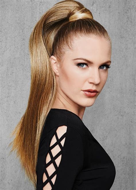 Trying to figure out your next hairstyle can be a daunting task. 24 inch Straight Wrap Around Ponytail Hair Piece, Heat ...