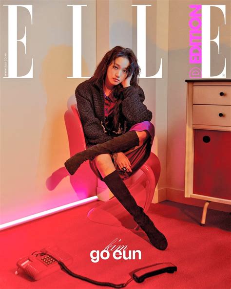 Kim Go Eun Pics On Twitter Main Slayer Kim Go Eun For Elles D Edition 🥵