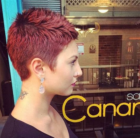 Pin By Becky Woodruff On Hair Short Hair Styles Pixie Short Red Hair Hair Color And Cut
