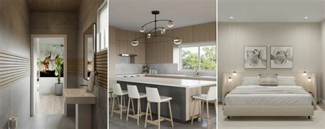 Before And After Modern Interior Design For A New Construction Home