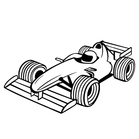 Formule 1 racewagens kleurplaten Kleurplatenpagina.nl boordevol