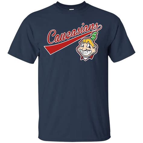 Cleveland Caucasians Native Go Indians T Shirt Shirts T Shirt Sport T Shirt