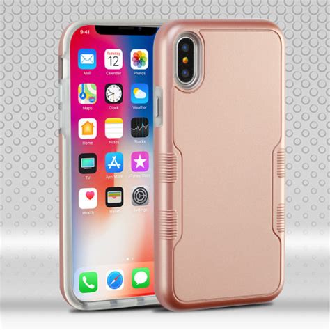 Military Grade Certified Tuff Contempo Hybrid Armor Case For Iphone X