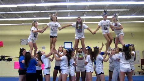 Wwms Cheer Newest Pyramid Cheer Pyramids Cheer Stunts Cheer Dance