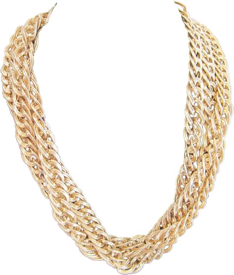 Gold Necklace Jewellery Chain Jewellery Chain - Transparent Background png image