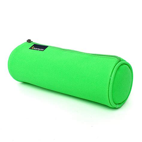 Trousse Ronde Anonym Fluo Vert Chez Rentreediscount Cartables And Trousses