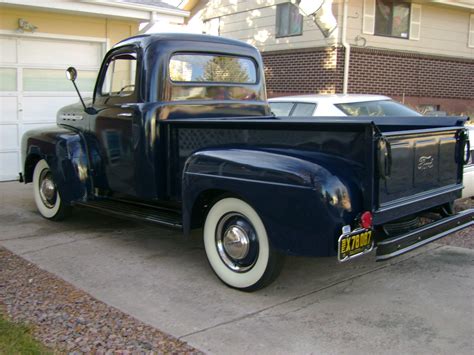1951 Ford F 100 Pick Up Truck Gorgeuos Show Quality Washington Blue