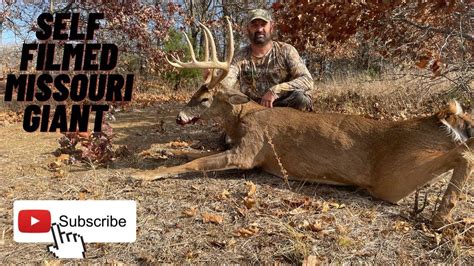 Missouri Giant Self Filmed Archery Buck Youtube