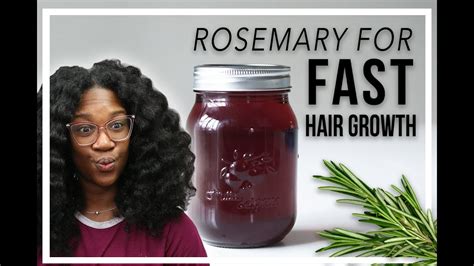 Rosemary For Hair Growth For Hair Loss For Grey Hair Youtube
