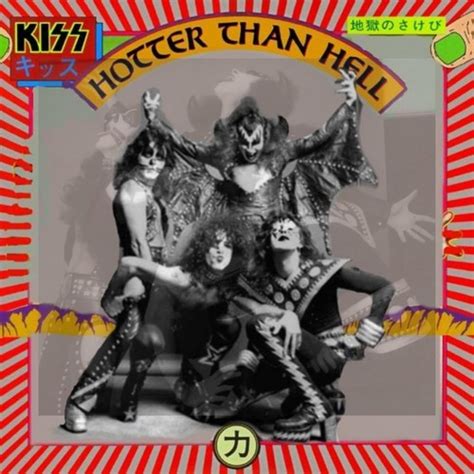 Hotter Than Hell Alternate Cover Kiss