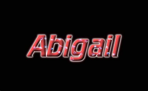 Abigail Logo Outil De Conception De Nom Gratuit à Partir De Texte