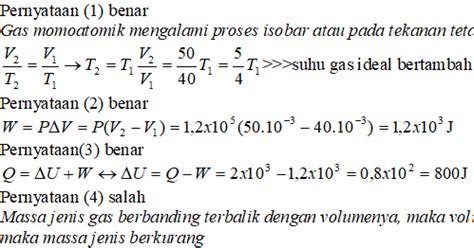 Partikel yang jumlahnya milyaran disederhanakan dalam bentuk mol. Chapter 25 Termodinamika - e-Guru
