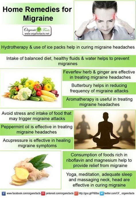 Remedies For Migraines Home Remedies For Migraine Include Consumption
