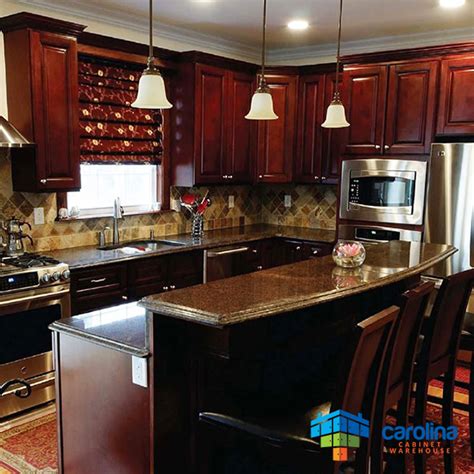 Cherry kitchens | dream kitchens. All Solid Wood RTA Cabinet Sample Door, Wood Kitchen ...